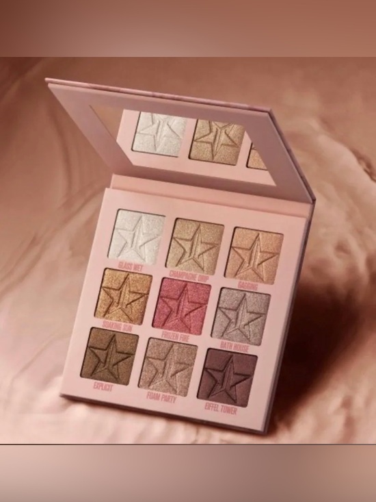 Jeffree Star Other - Jeffree Star 9-Shadow Shimmer Palette — Rose Gold, Champagne & Pink Tones